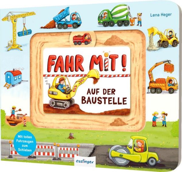 Bild zu Meine Schiebebahn-Pappe: Fahr mit auf der Baustelle