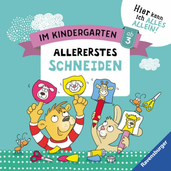 Bild zu Im Kindergarten: Allererstes Schneiden