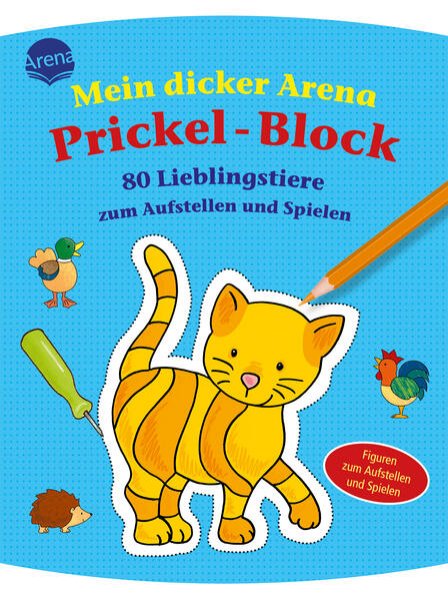 Bild zu Mein Arena Prickel-Block / 80 Lieblingstiere zum Aufstellen und Spielen