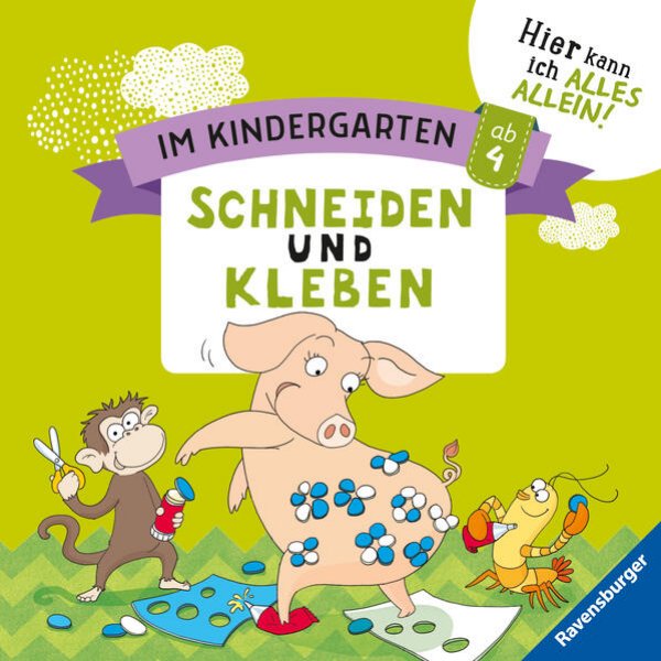 Bild zu Im Kindergarten: Schneiden und Kleben