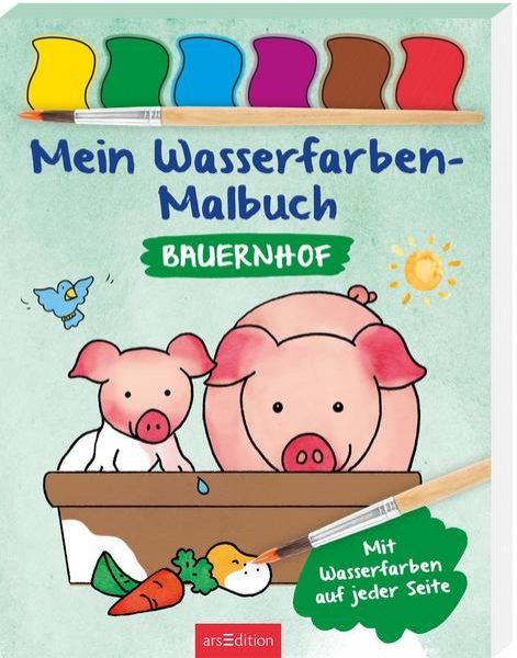 Bild zu Mein Wasserfarben-Malbuch Bauernhof