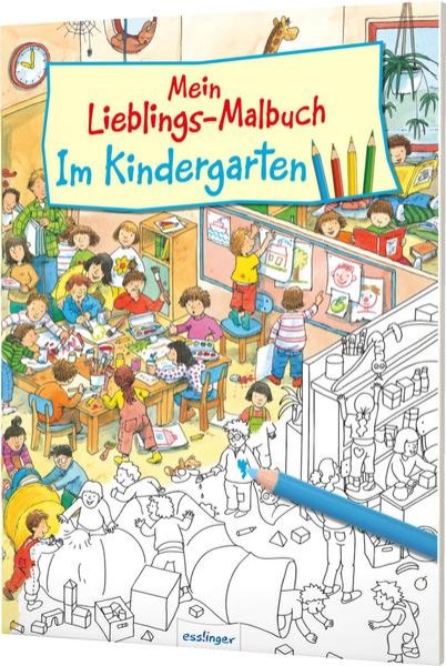 Bild zu Mein Lieblings-Malbuch - Im Kindergarten