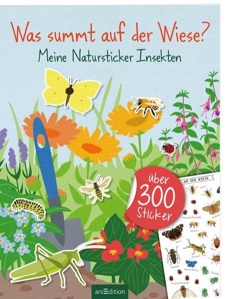 Bild zu Was summt auf der Wiese? - Meine Natursticker Insekten