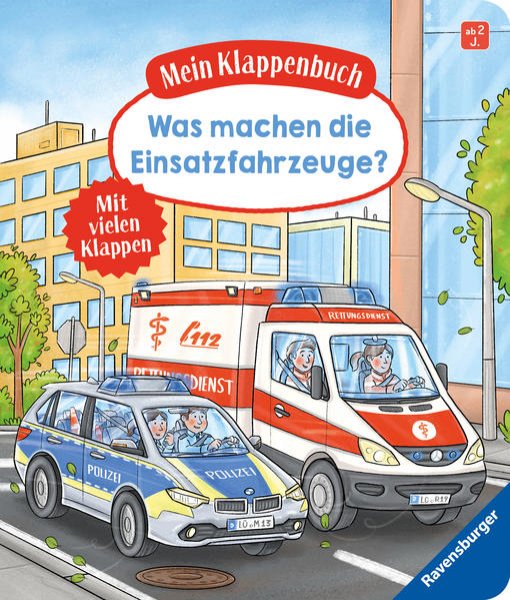 Bild zu Mein Klappenbuch: Was machen die Einsatzfahrzeuge?