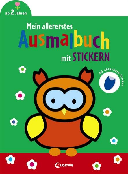 Bild zu Mein allererstes Ausmalbuch mit Stickern (Eule)