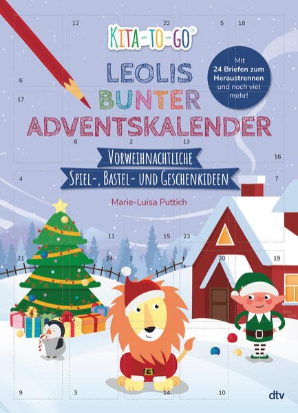 Bild zu Kita-to-Go: Leolis bunter Adventskalender - Vorweihnachtliche Spiel-, Bastel- und Geschenkideen