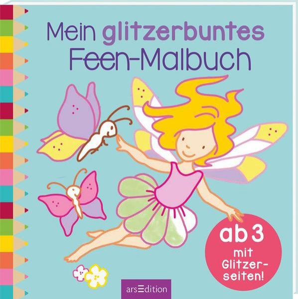 Bild zu Mein glitzerbuntes Feen-Malbuch