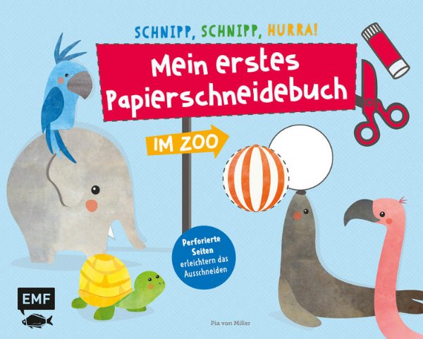 Bild zu Schnipp, schnipp, hurra! Mein erstes Papierschneidebuch - Im Zoo