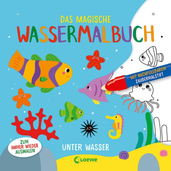 Bild zu Das magische Wassermalbuch - Unter Wasser