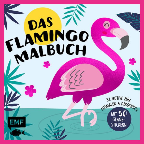 Bild zu Das Flamingo-Malbuch