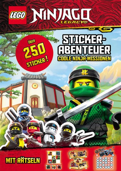 Bild zu LEGO® NINJAGO® - Stickerabenteuer. Coole Ninja-Missionen