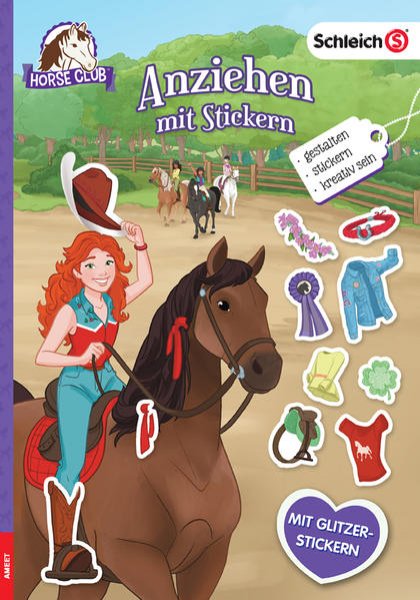 Bild zu schleich® Horse Club? - Anziehen mit Stickern