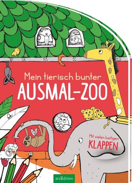 Bild zu Mein tierisch bunter Ausmal-Zoo