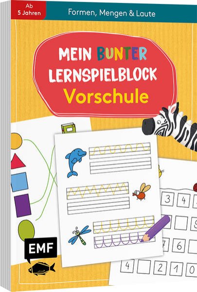 Bild zu Mein bunter Lernspielblock - Vorschule: Formen, Mengen und Laute