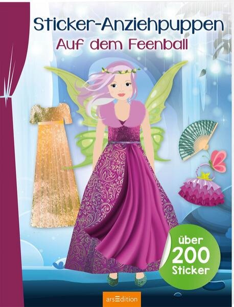 Bild zu Sticker-Anziehpuppen - Auf dem Feenball