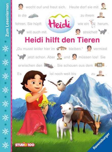 Bild zu Heidi hilft den Tieren - zum Lesenlernen