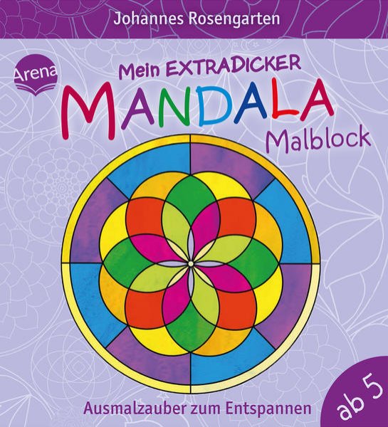 Bild zu Mein extradicker Mandala-Malblock. Ausmalzauber zum Entspannen