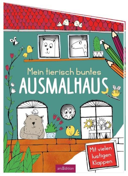 Bild zu Mein tierisch buntes Ausmalhaus