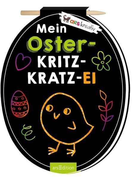 Bild zu Mein Oster-Kritzkratz-Ei