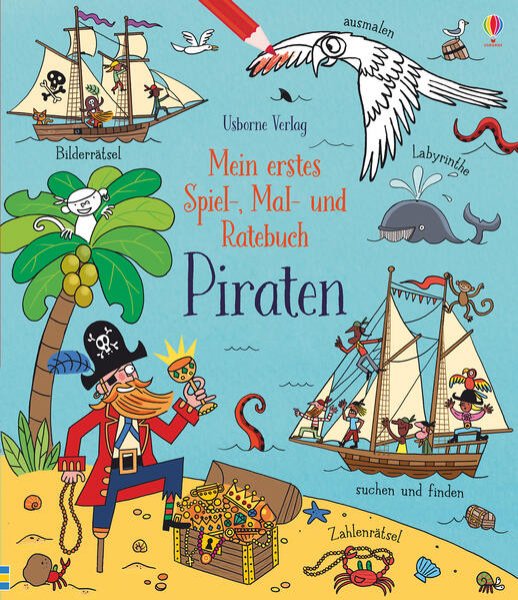 Bild zu Mein erstes Spiel-, Mal- und Ratebuch: Piraten