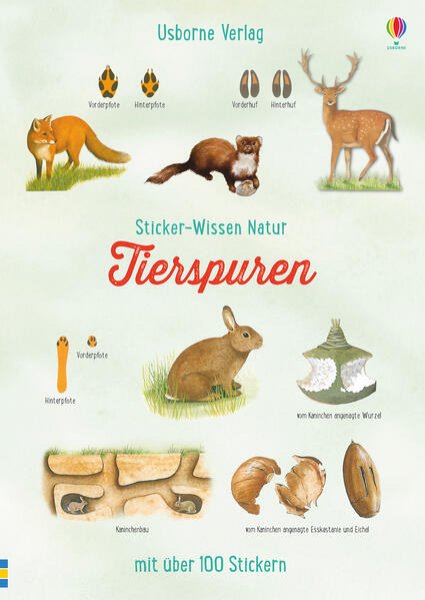 Bild zu Sticker-Wissen Natur: Tierspuren