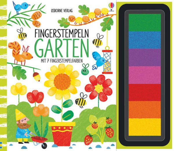 Bild zu Fingerstempeln: Garten