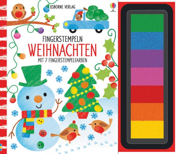 Bild zu Fingerstempeln: Weihnachten