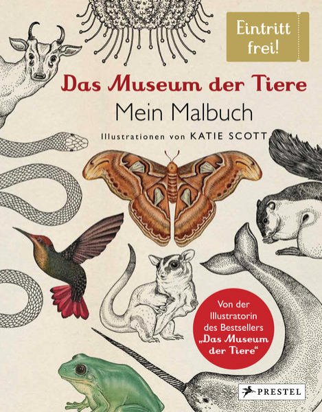 Bild zu Das Museum der Tiere. Mein Malbuch