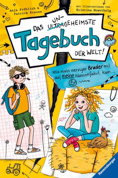 Bild zu Das ungeheimste Tagebuch der Welt!, Band 3: Wie mein nerviger Bruder mit auf meine Klassenfahrt kam ? (Comic-Roman aus zwei Perspektiven für Kinder ab 10 Jahren)