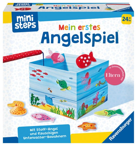 Bild zu Ravensburger ministeps 4174 Mein erstes Angelspiel, Erstes Geschicklichkeitsspiel mit weicher Stoff-Angel, Spielzeug ab 2 Jahre