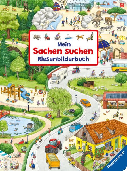 Bild zu Mein Sachen suchen Riesenbilderbuch