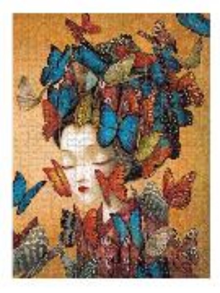 Bild von Puzzles Esprit de Lacombe MadameButterfly