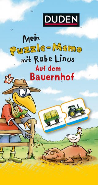 Bild zu Mein Puzzlememo mit Rabe Linus - Auf dem Bauernhof