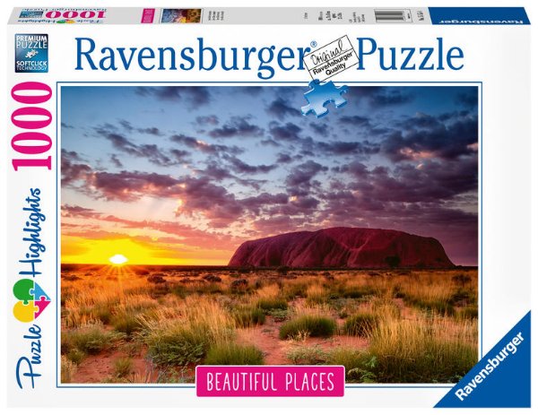 Bild zu Ravensburger Puzzle 15155 - Ayers Rock in Australien - 1000 Teile Puzzle für Erwachsene und Kinder ab 14 Jahren, Landschaftspuzzle