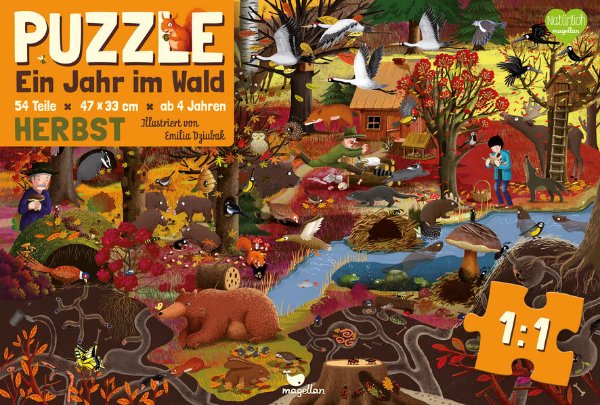 Bild zu Ein Jahr im Wald - Herbst - Puzzle