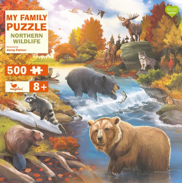 Bild zu My Family Puzzle - Northern Wildlife