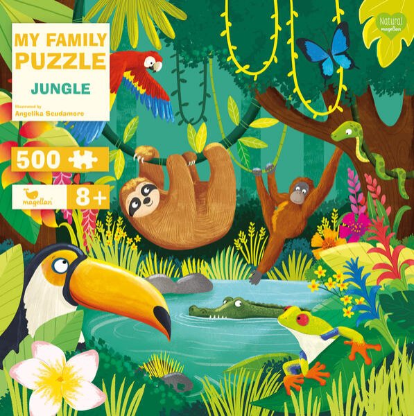 Bild zu My Family Puzzle - Jungle