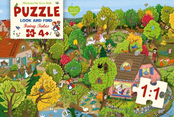 Bild zu Look and Find Puzzle - Fairy Tales