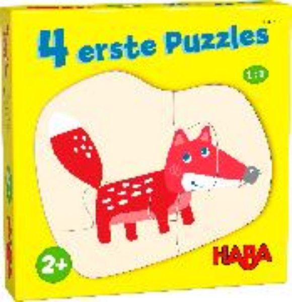 Bild von 4 erste Puzzles - Im Wald