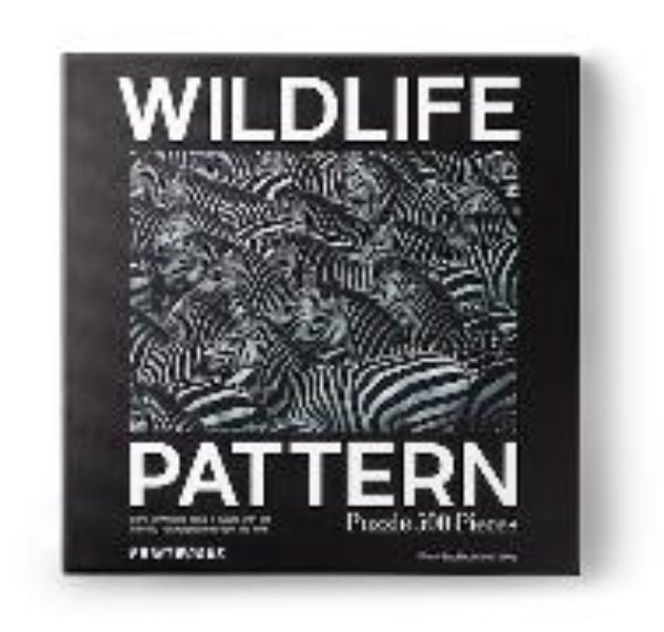 Bild von Puzzle Zebra, Wildlife Pattern