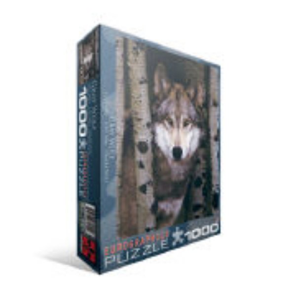 Bild von Eurographics puzzle. Grauer Wolf