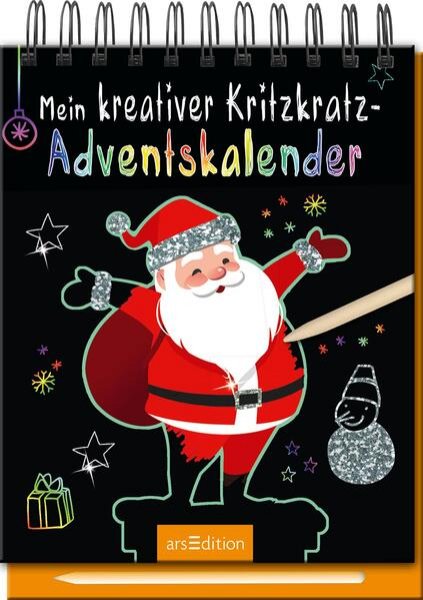 Bild zu Mein kreativer Kritzkratz-Adventskalender