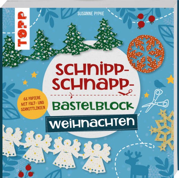 Bild zu Schnipp-Schnapp-Bastelblock Weihnachten