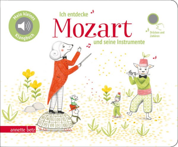 Bild zu Ich entdecke Mozart und seine Instrumente - Pappbilderbuch mit hochwertigem Sound (Mein kleines Klangbuch)