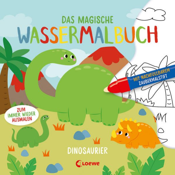 Bild zu Das magische Wassermalbuch - Dinosaurier