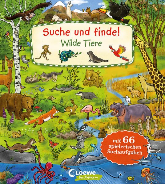 Bild zu Suche und finde! - Wilde Tiere