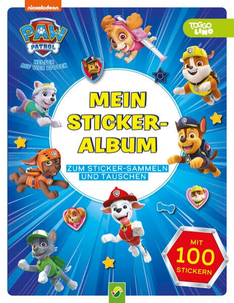 Bild zu PAW Patrol Mein Stickeralbum mit 100 Stickern