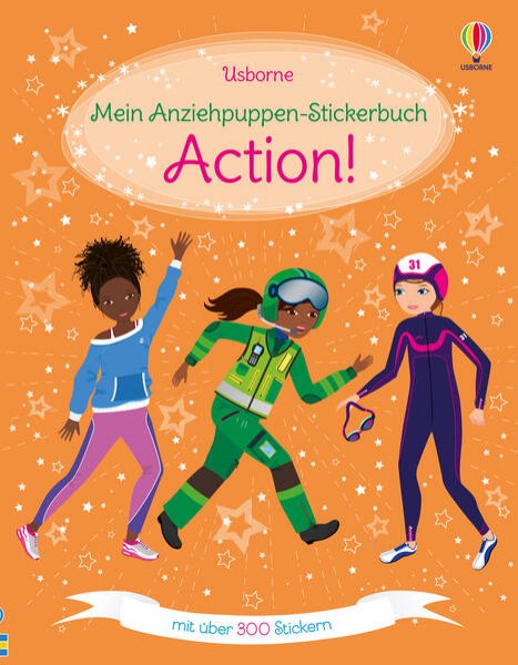 Bild zu Mein Anziehpuppen-Stickerbuch: Action!