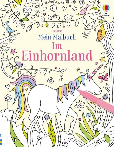 Bild zu Mein Malbuch: Im Einhornland