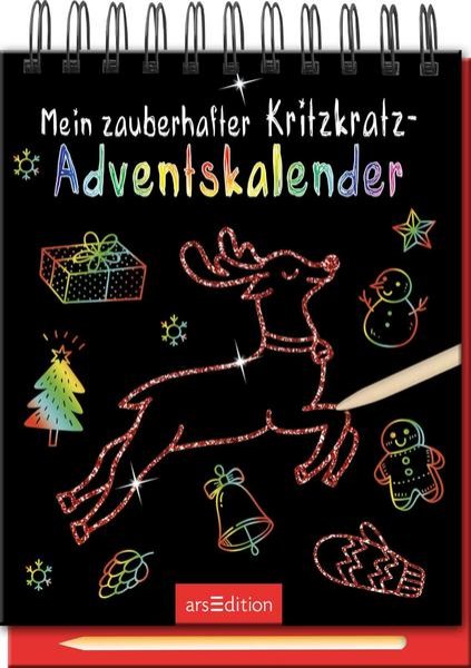 Bild zu Mein zauberhafter Kritzkratz-Adventskalender